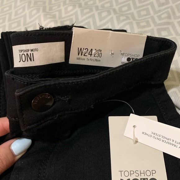 TOPSHOP super high waisted joni jeans - Picture 2 of 3